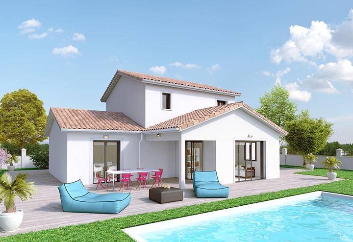 Programme terrain + maison à Le Teil en Ardèche (07) de 525 m² à vendre au prix de 319000€ - 1
