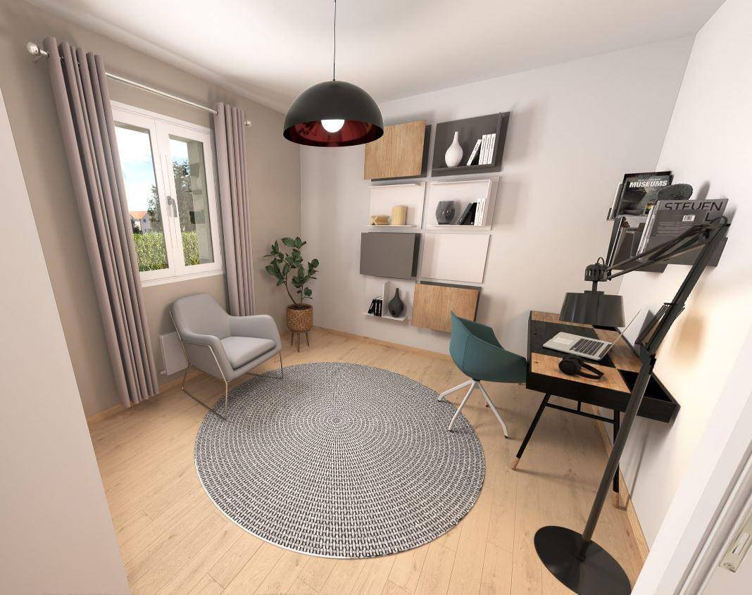 Programme terrain + maison à Coligny en Ain (01) de 1179 m² à vendre au prix de 304355€ - 3