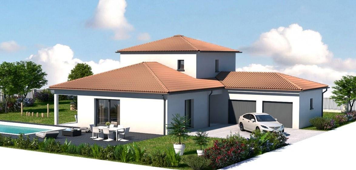 Programme terrain + maison à Genas en Rhône (69) de 921 m² à vendre au prix de 652000€ - 2