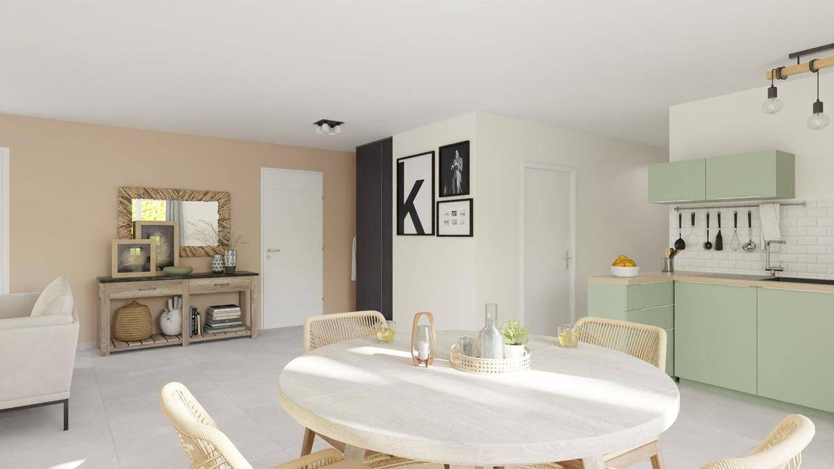 Programme terrain + maison à Anthon en Isère (38) de 439 m² à vendre au prix de 333988€ - 3