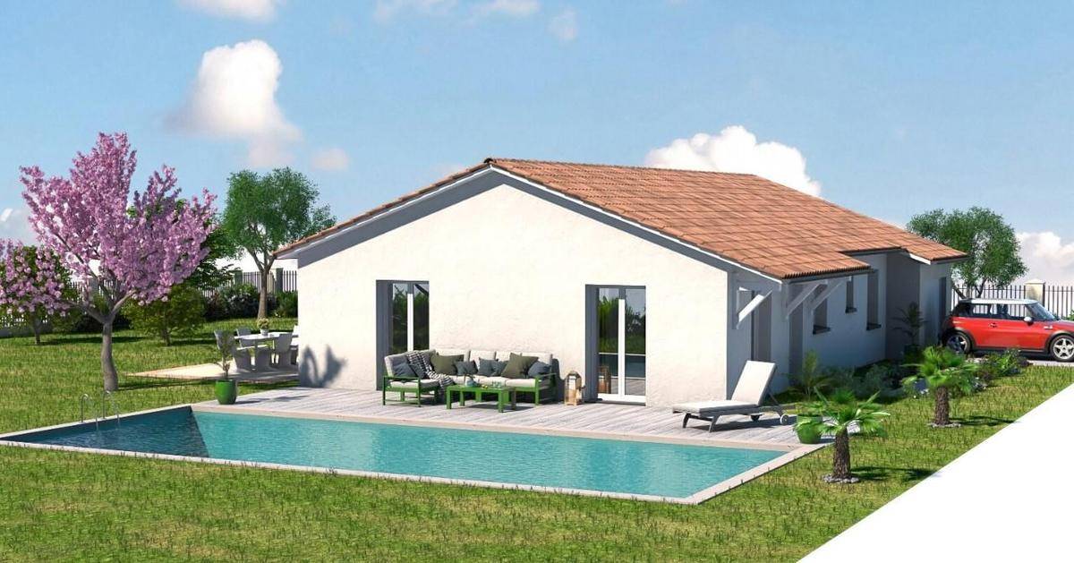 Programme terrain + maison à Loyettes en Ain (01) de 555 m² à vendre au prix de 327000€ - 3