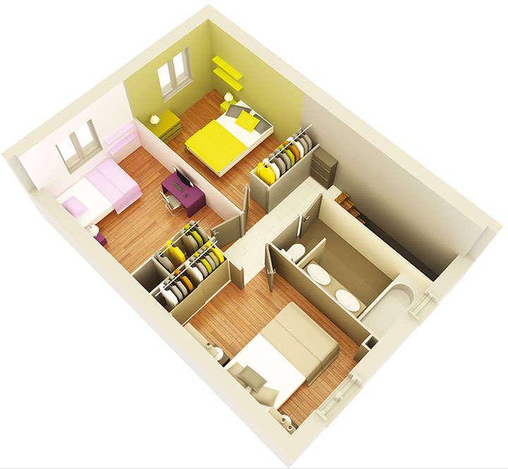 Programme terrain + maison à Mondragon en Vaucluse (84) de 215 m² à vendre au prix de 221200€ - 3
