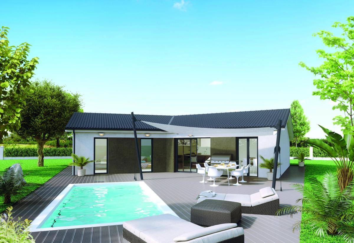 Programme terrain + maison à Cremeaux en Loire (42) de 2706 m² à vendre au prix de 226000€ - 2