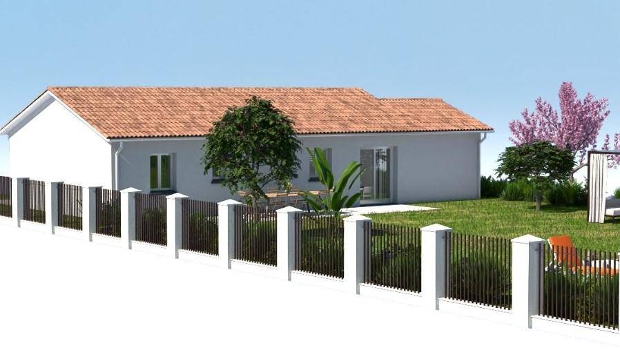 Programme terrain + maison à Loyettes en Ain (01) de 555 m² à vendre au prix de 317000€ - 3