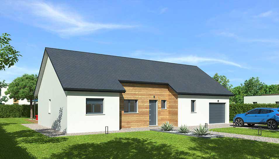 Programme terrain + maison à Savigné-l'Évêque en Sarthe (72) de 496 m² à vendre au prix de 246100€ - 1