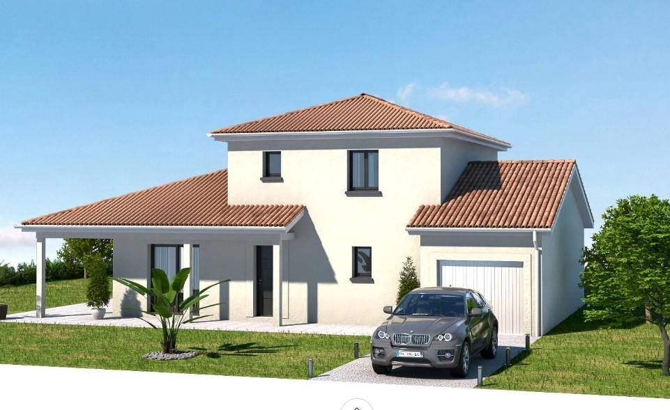 Programme terrain + maison à Irigny en Rhône (69) de 1100 m² à vendre au prix de 447700€ - 1