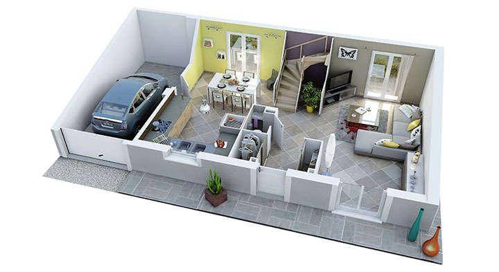 Programme terrain + maison à Orange en Vaucluse (84) de 484 m² à vendre au prix de 298200€ - 2