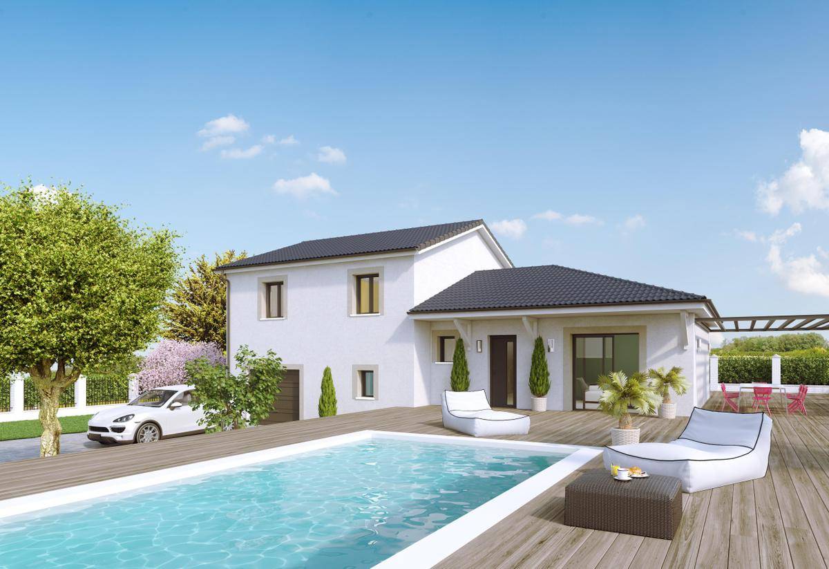 Programme terrain + maison à Vienne en Isère (38) de 703 m² à vendre au prix de 400500€ - 1