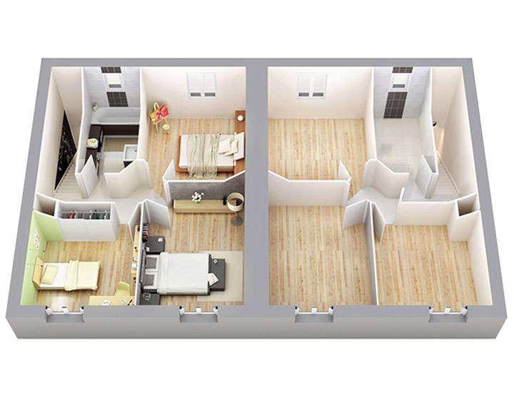 Programme terrain + maison à Parigny en Loire (42) de 1000 m² à vendre au prix de 367500€ - 3