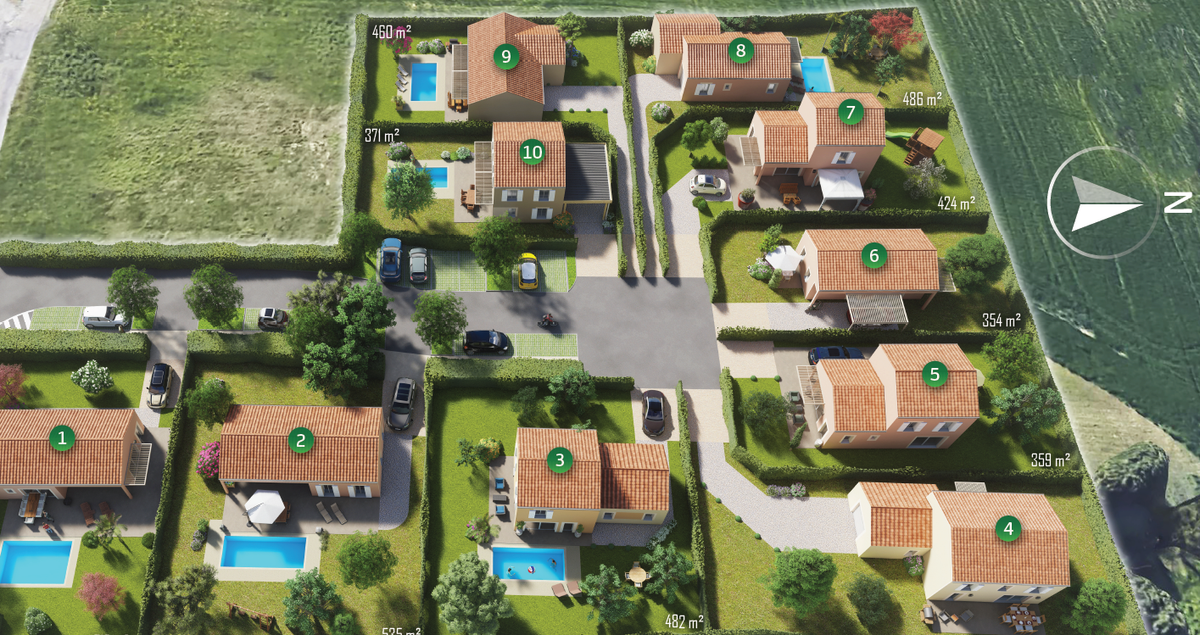 Programme terrain + maison à Simandres en Rhône (69) de 365 m² à vendre au prix de 379500€ - 4