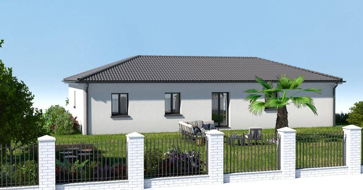 Programme terrain + maison à Saint-Prim en Isère (38) de 825 m² à vendre au prix de 329900€ - 1