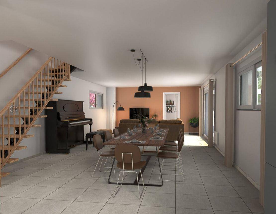 Programme terrain + maison à Mézériat en Ain (01) de 1028 m² à vendre au prix de 303223€ - 3