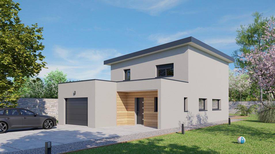 Programme terrain + maison à Mulsanne en Sarthe (72) de 423 m² à vendre au prix de 343500€ - 1