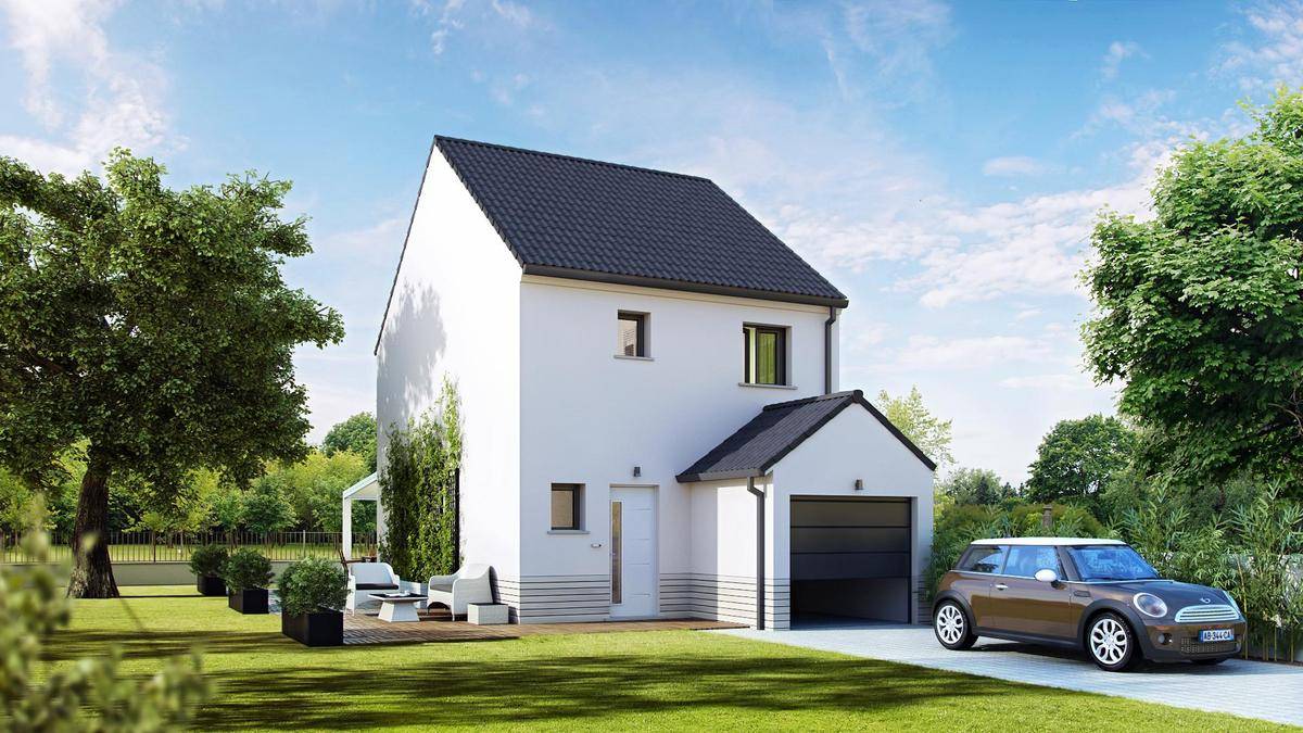 Programme terrain + maison à Bretenière en Côte-d'Or (21) de 255 m² à vendre au prix de 242374€ - 1