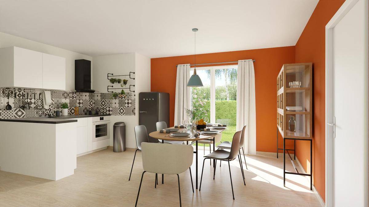 Programme terrain + maison à Saint-Genis-Laval en Rhône (69) de 322 m² à vendre au prix de 373988€ - 3