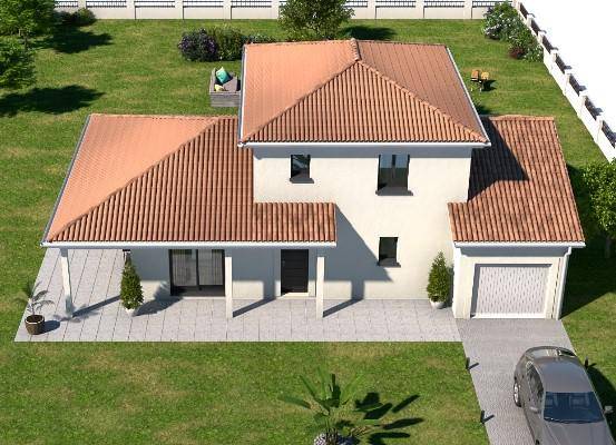 Programme terrain + maison à Irigny en Rhône (69) de 1100 m² à vendre au prix de 447700€ - 3