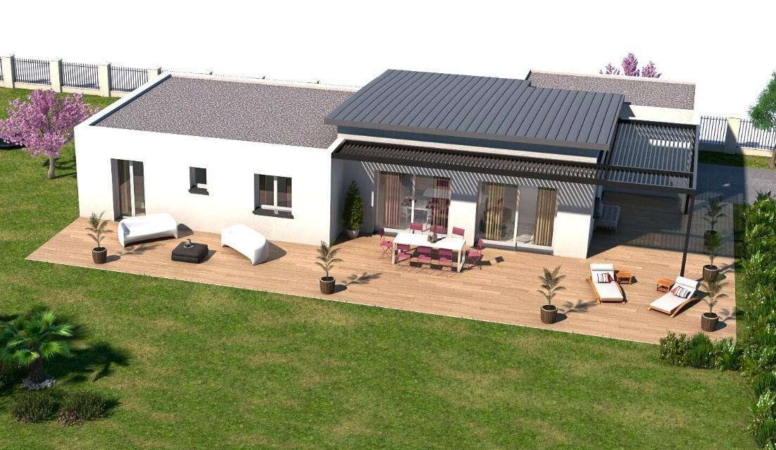 Programme terrain + maison à Jonage en Rhône (69) de 719 m² à vendre au prix de 531700€ - 3
