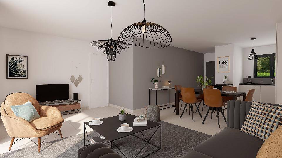 Programme terrain + maison à Életot en Seine-Maritime (76) de 71 m² à vendre au prix de 176150€ - 4