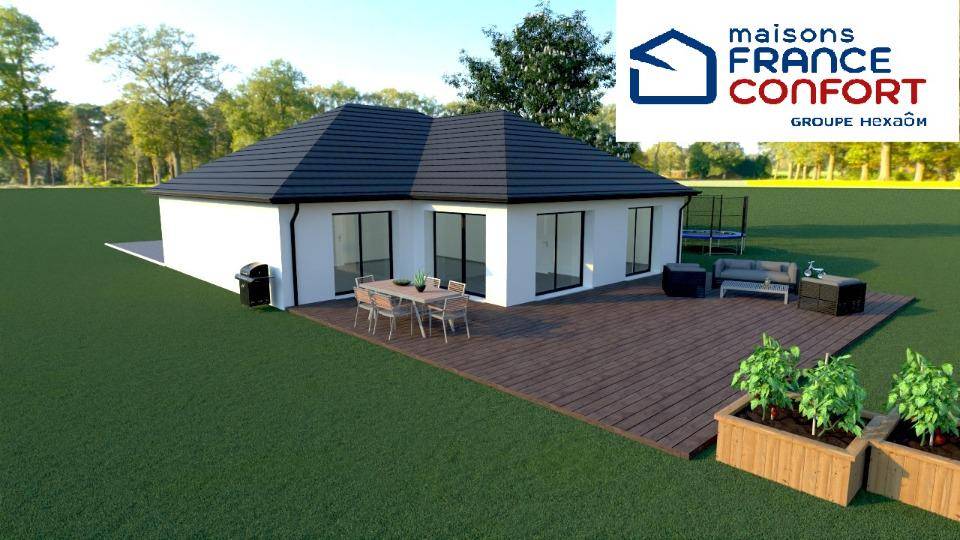 Programme terrain + maison à Feignies en Nord (59) de 103 m² à vendre au prix de 222400€ - 1