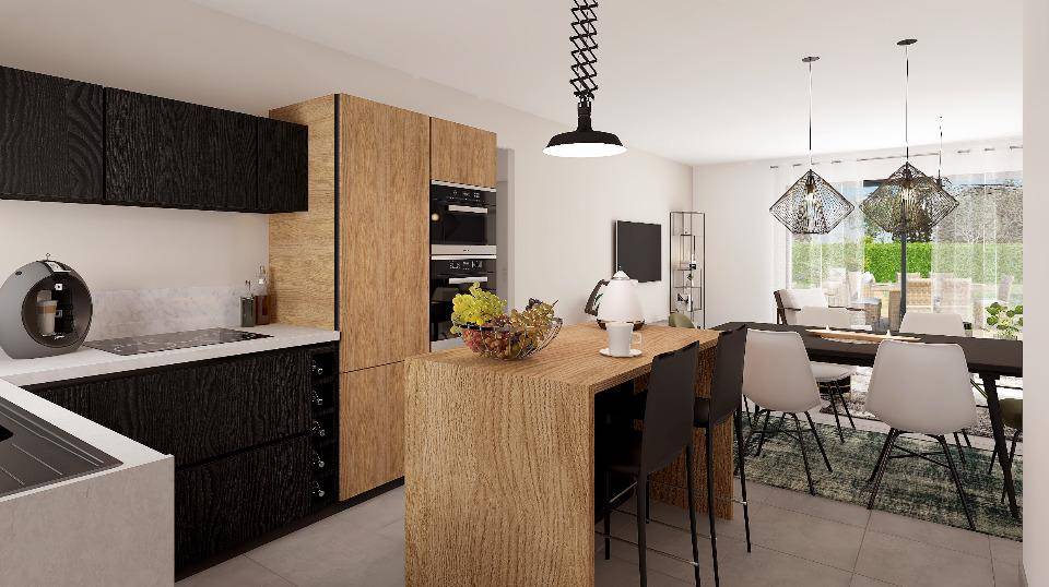 Programme terrain + maison à Saint-Chaptes en Gard (30) de 71 m² à vendre au prix de 215000€ - 3