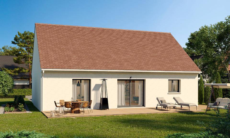 Programme terrain + maison à Yerville en Seine-Maritime (76) de 85 m² à vendre au prix de 179500€ - 2