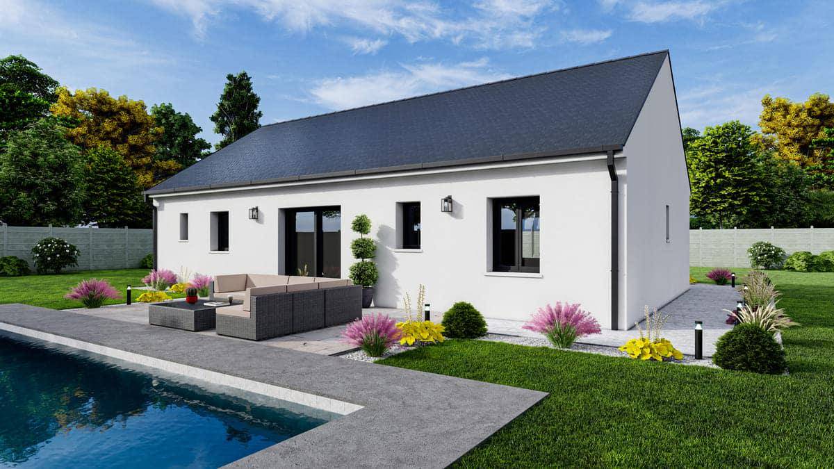 Programme terrain + maison à Saint-Ouen-en-Belin en Sarthe (72) de 68 m² à vendre au prix de 190957€ - 2