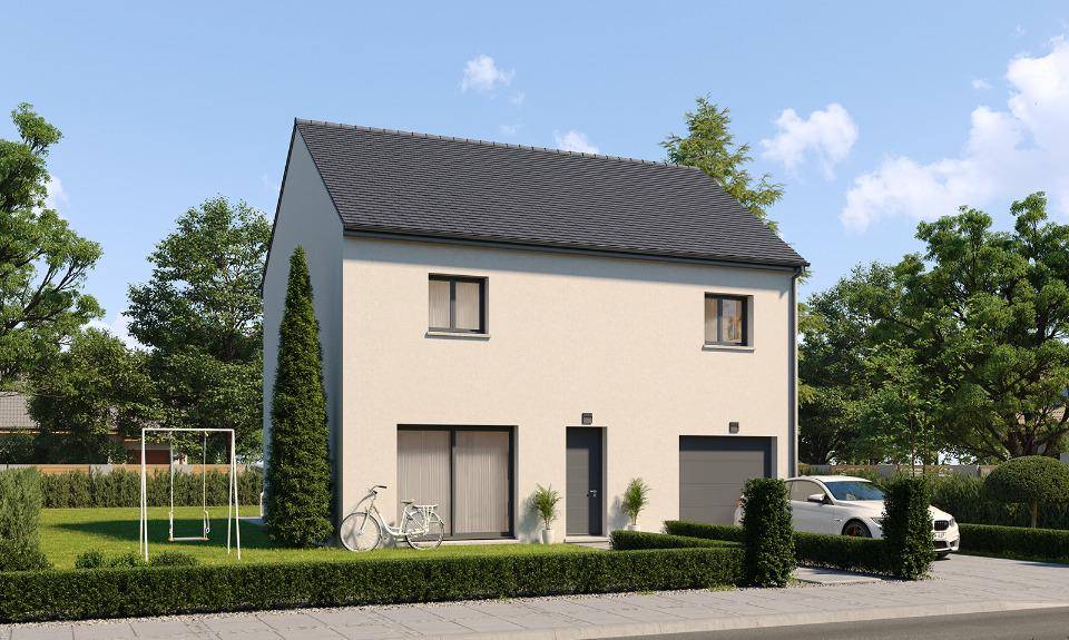 Programme terrain + maison à Douai en Nord (59) de 96 m² à vendre au prix de 179200€ - 1