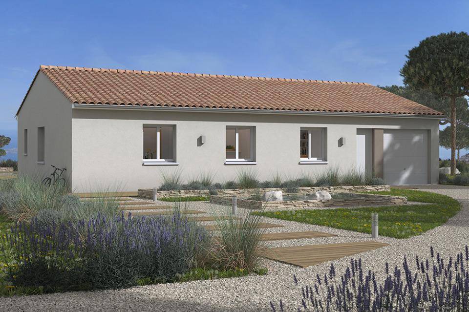 Programme terrain + maison à Langlade en Gard (30) de 103 m² à vendre au prix de 345000€ - 3