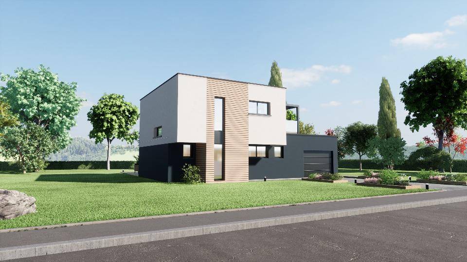 Programme terrain + maison à Colmar en Haut-Rhin (68) de 104 m² à vendre au prix de 402900€ - 2