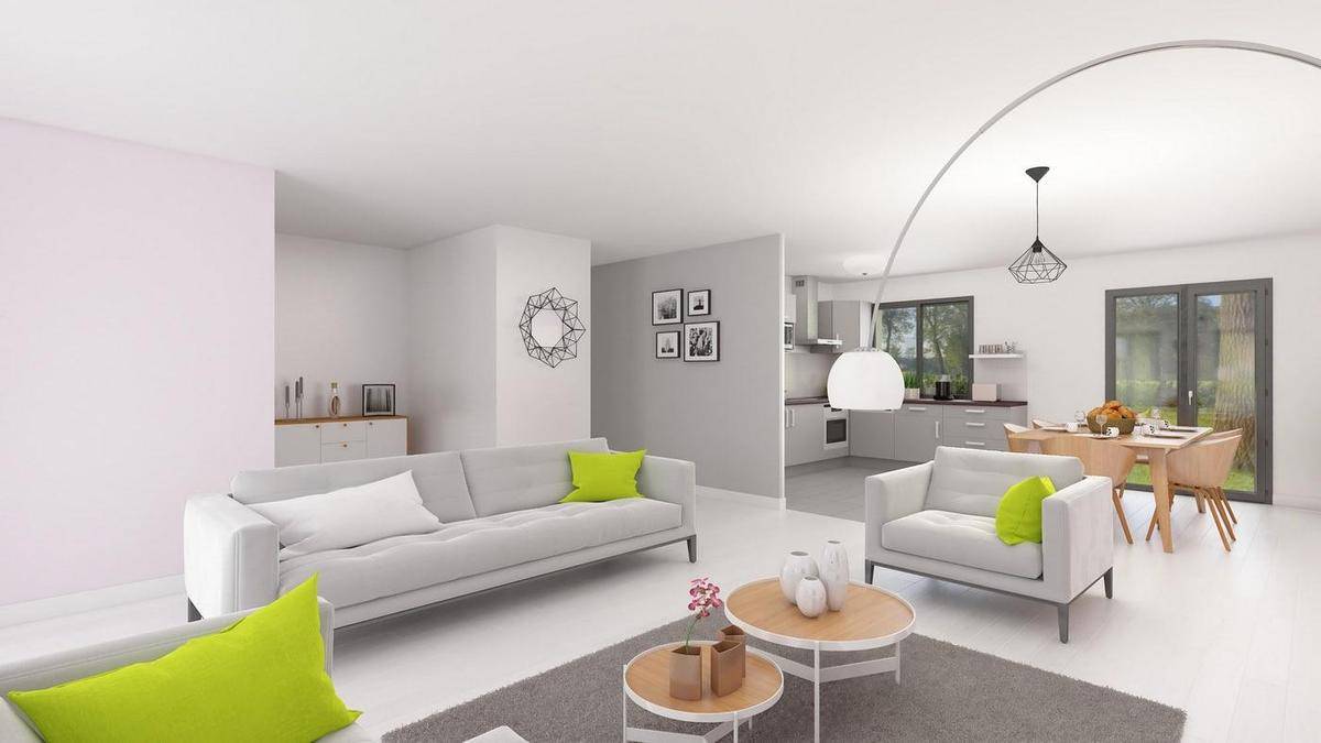 Programme terrain + maison à Scey-Maisières en Doubs (25) de 109 m² à vendre au prix de 281314€ - 3