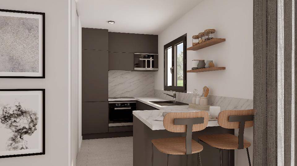Programme terrain + maison à Combaillaux en Hérault (34) de 80 m² à vendre au prix de 315000€ - 4