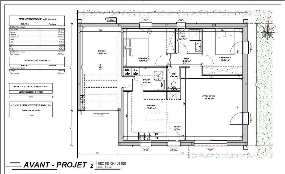 Programme terrain + maison à Saint-Vaize en Charente-Maritime (17) de 70 m² à vendre au prix de 169600€ - 4