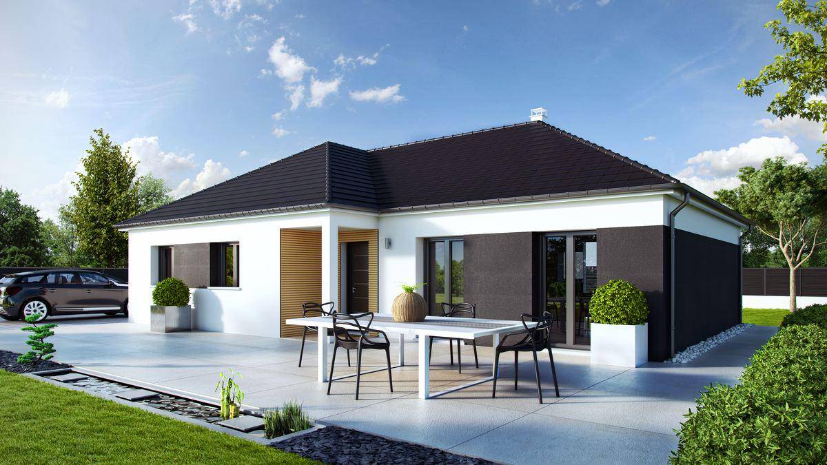 Programme terrain + maison à Pagny-lès-Goin en Moselle (57) de 88 m² à vendre au prix de 282488€ - 1