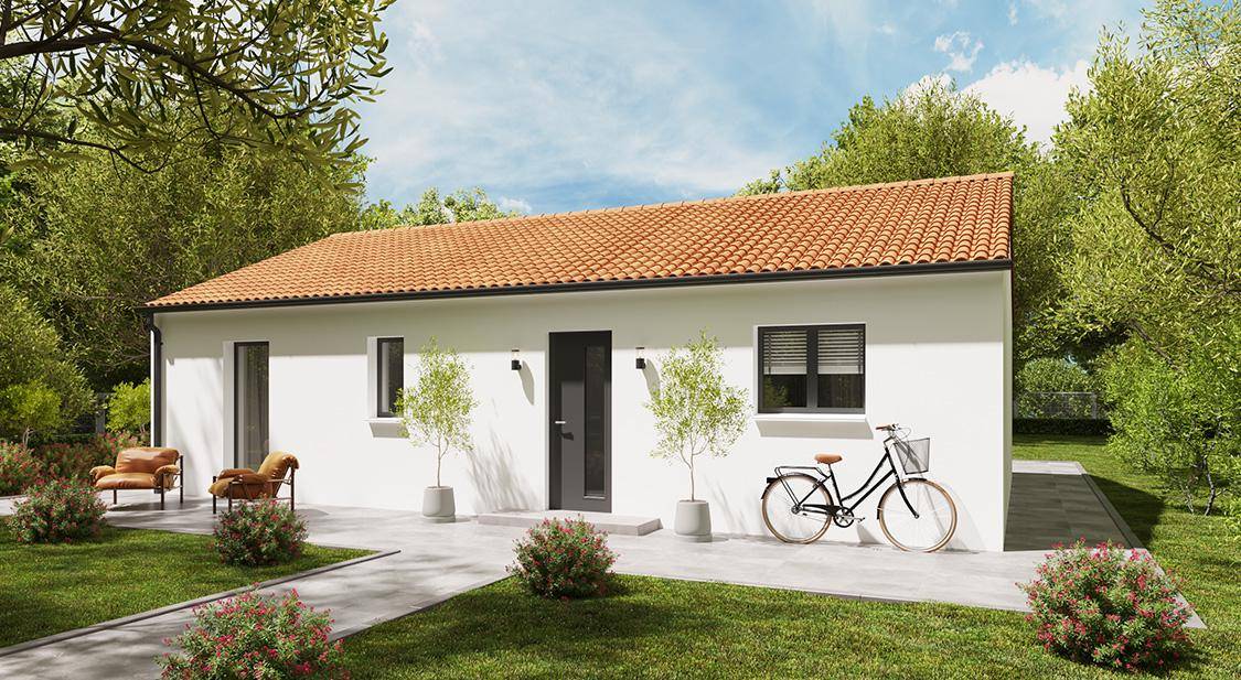 Programme terrain + maison à Nantiat en Haute-Vienne (87) de 79 m² à vendre au prix de 130575€ - 3