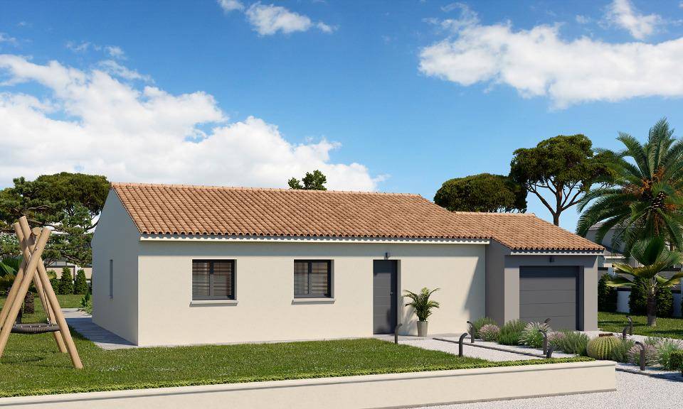 Programme terrain + maison à Cugnaux en Haute-Garonne (31) de 81 m² à vendre au prix de 289475€ - 1