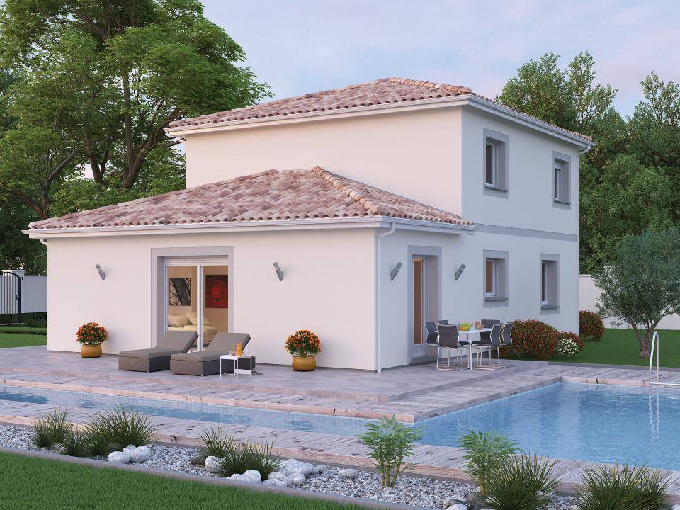Programme terrain + maison à Saucats en Gironde (33) de 132 m² à vendre au prix de 445400€ - 2