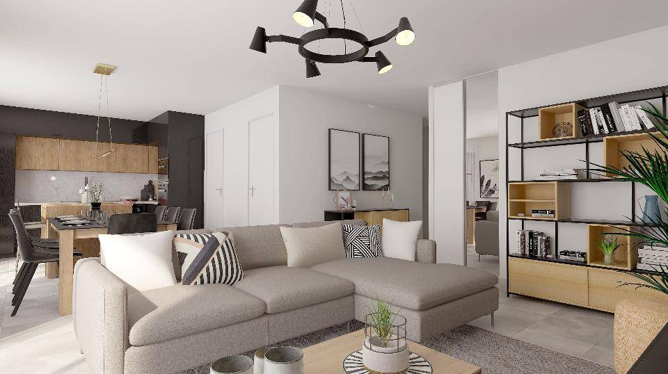 Programme terrain + maison à Châtenay-Malabry en Hauts-de-Seine (92) de 101 m² à vendre au prix de 745256€ - 3