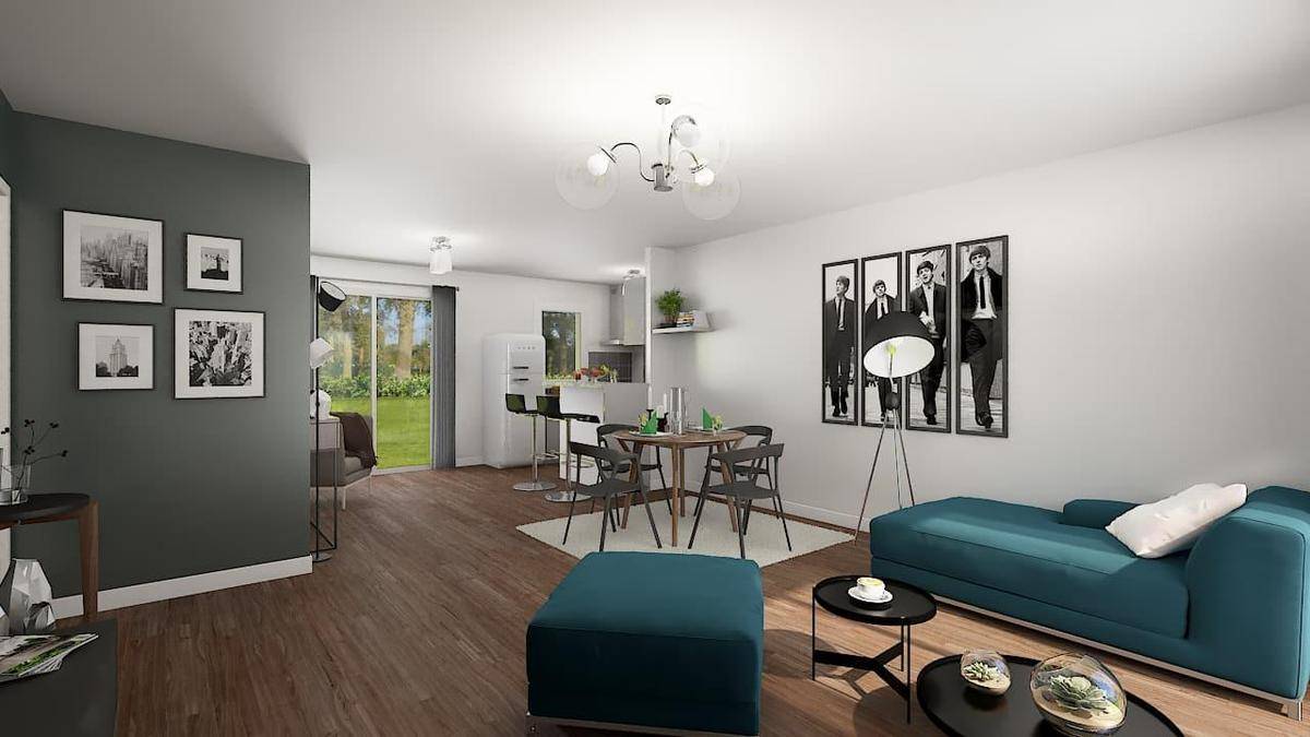 Programme terrain + maison à Fontette en Aube (10) de 89 m² à vendre au prix de 143982€ - 3
