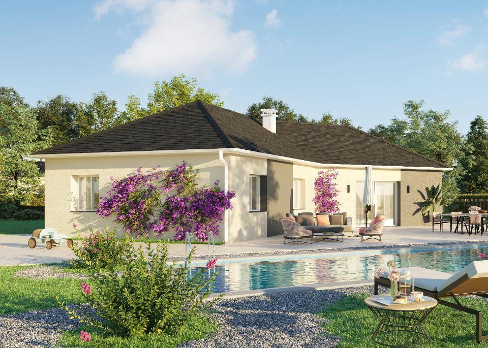 Programme terrain + maison à Saint-Gaudens en Haute-Garonne (31) de 100 m² à vendre au prix de 210300€ - 1