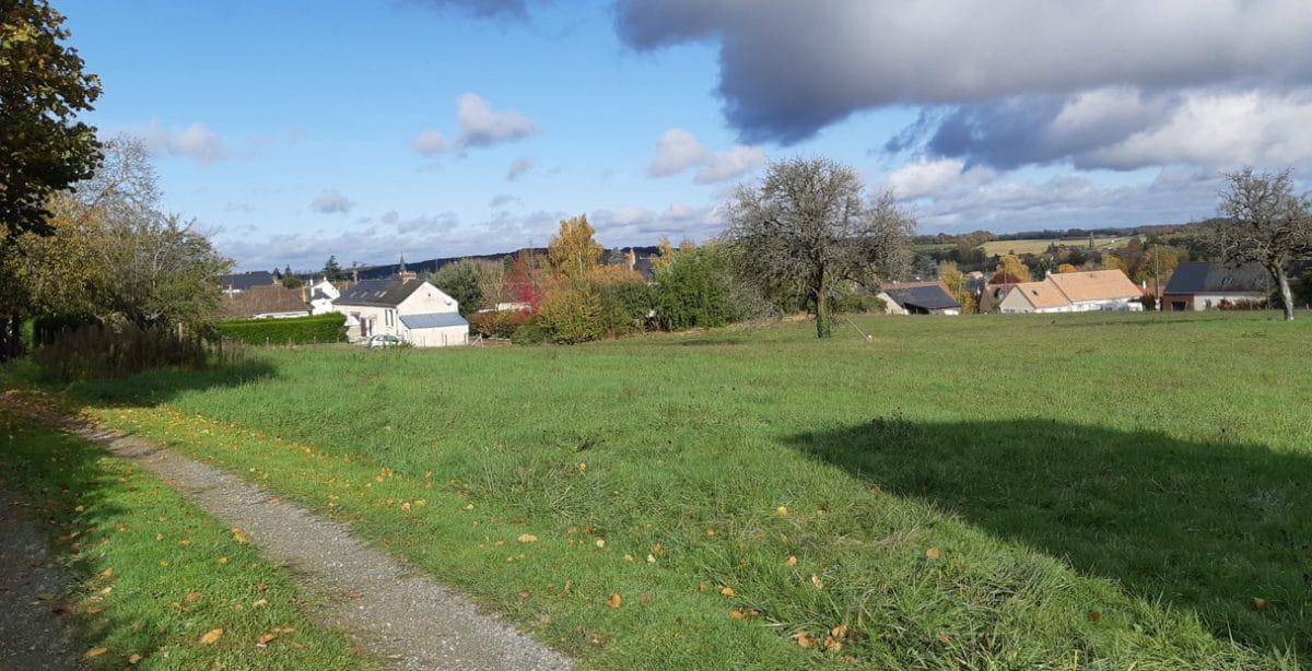 Terrain seul à Chisseaux en Indre-et-Loire (37) de 1000 m² à vendre au prix de 35000€