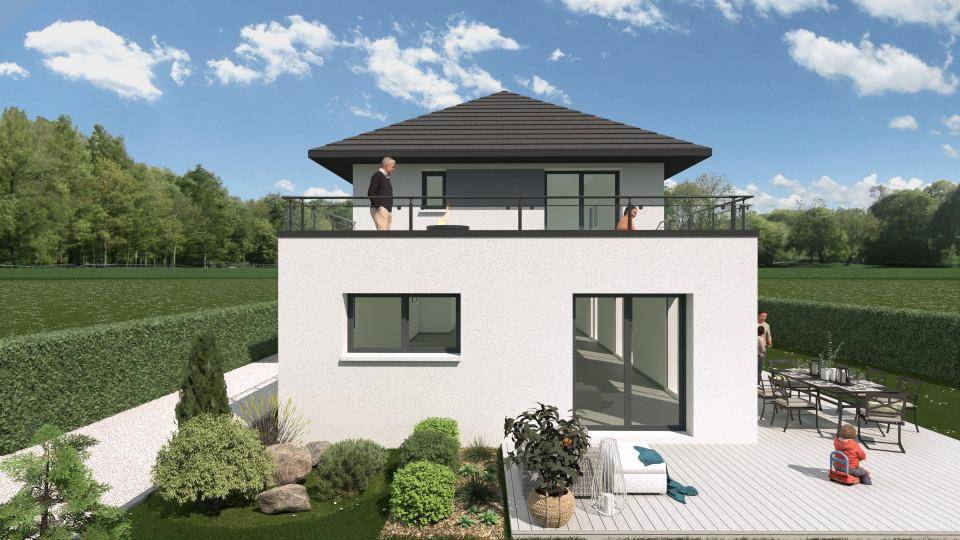 Programme terrain + maison à Voglans en Savoie (73) de 132 m² à vendre au prix de 646920€ - 1