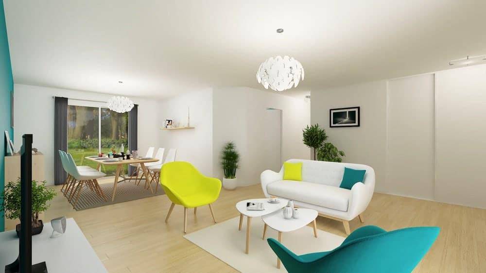 Programme terrain + maison à Is-sur-Tille en Côte-d'Or (21) de 100 m² à vendre au prix de 297949€ - 4