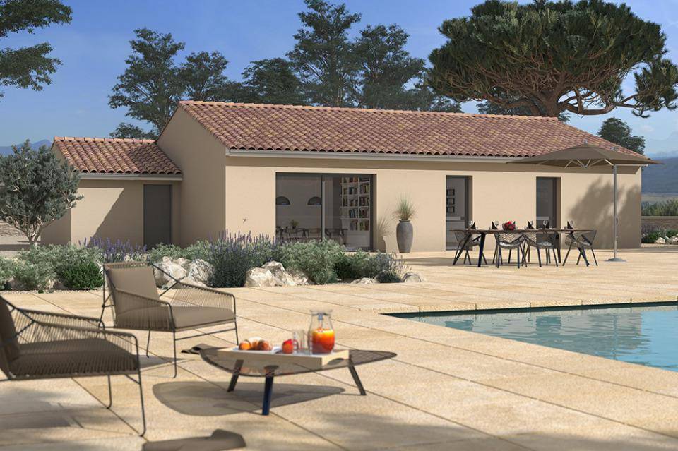 Programme terrain + maison à Redessan en Gard (30) de 105 m² à vendre au prix de 350000€ - 2