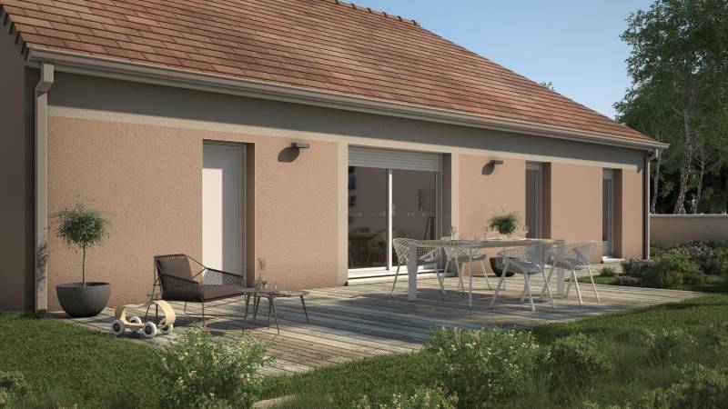 Programme terrain + maison à Saint-Cyr-sous-Dourdan en Essonne (91) de 90 m² à vendre au prix de 297368€ - 2