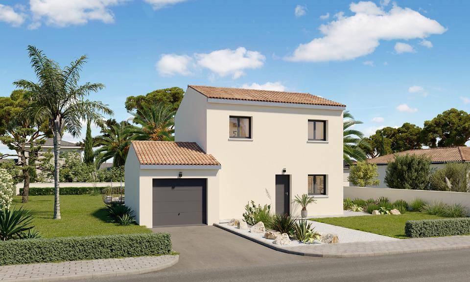 Programme terrain + maison à Montberon en Haute-Garonne (31) de 78 m² à vendre au prix de 231000€ - 1