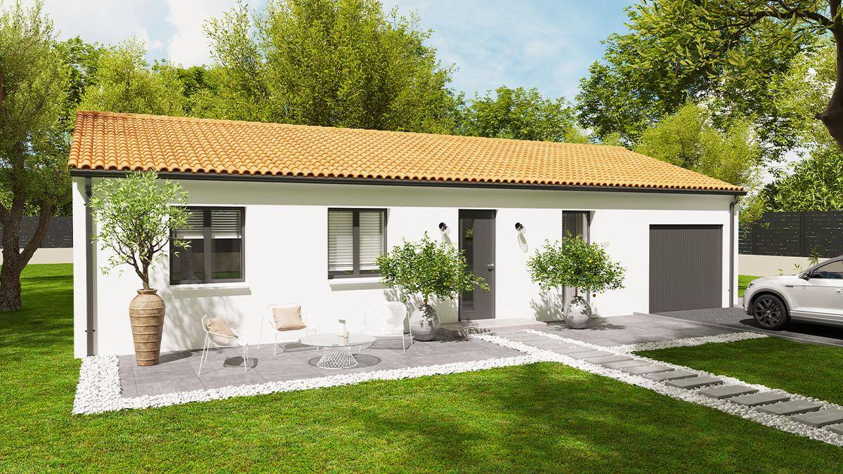 Programme terrain + maison à Pouilley-les-Vignes en Doubs (25) de 89 m² à vendre au prix de 239719€ - 1