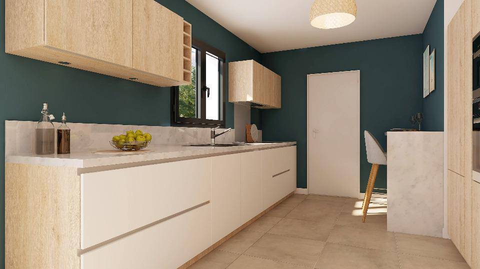 Programme terrain + maison à Saint-Jacques-sur-Darnétal en Seine-Maritime (76) de 92 m² à vendre au prix de 235000€ - 4