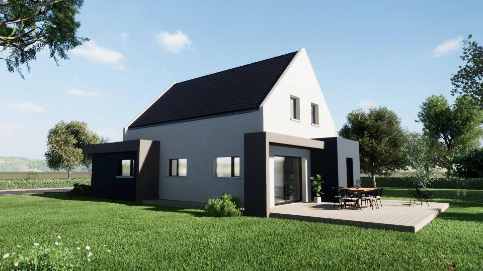 Programme terrain + maison à Plaine en Bas-Rhin (67) de 131 m² à vendre au prix de 360400€ - 3