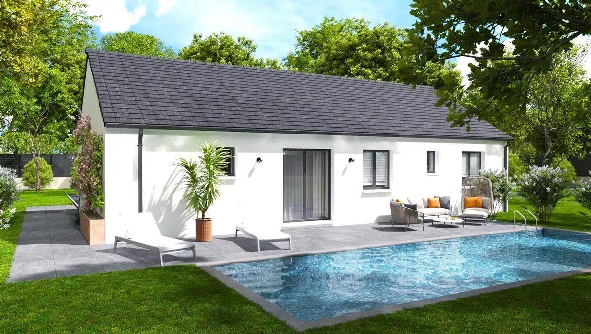 Programme terrain + maison à Haraucourt en Meurthe-et-Moselle (54) de 91 m² à vendre au prix de 234121€ - 2