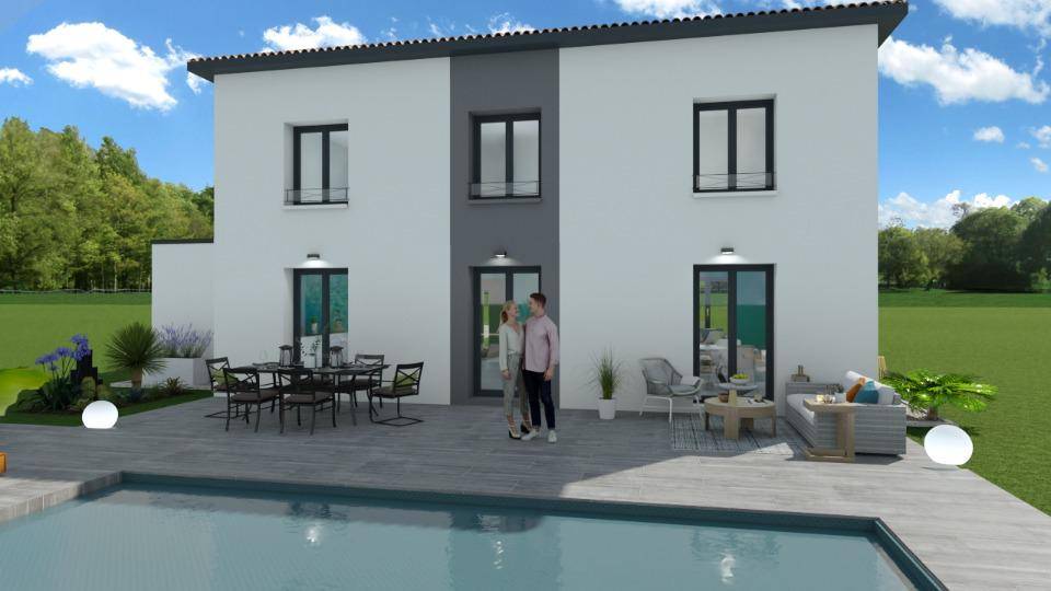Programme terrain + maison à Grillon en Vaucluse (84) de 130 m² à vendre au prix de 354000€ - 2